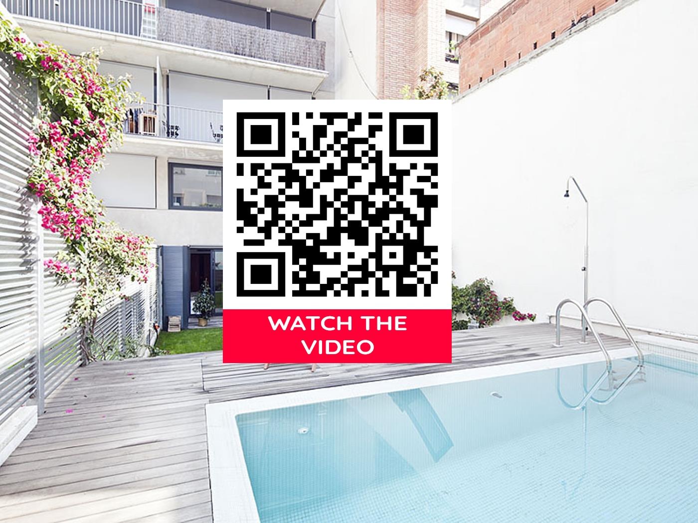 在萨里亚带私人泳池的复式极好公寓 - My Space Barcelona 公寓