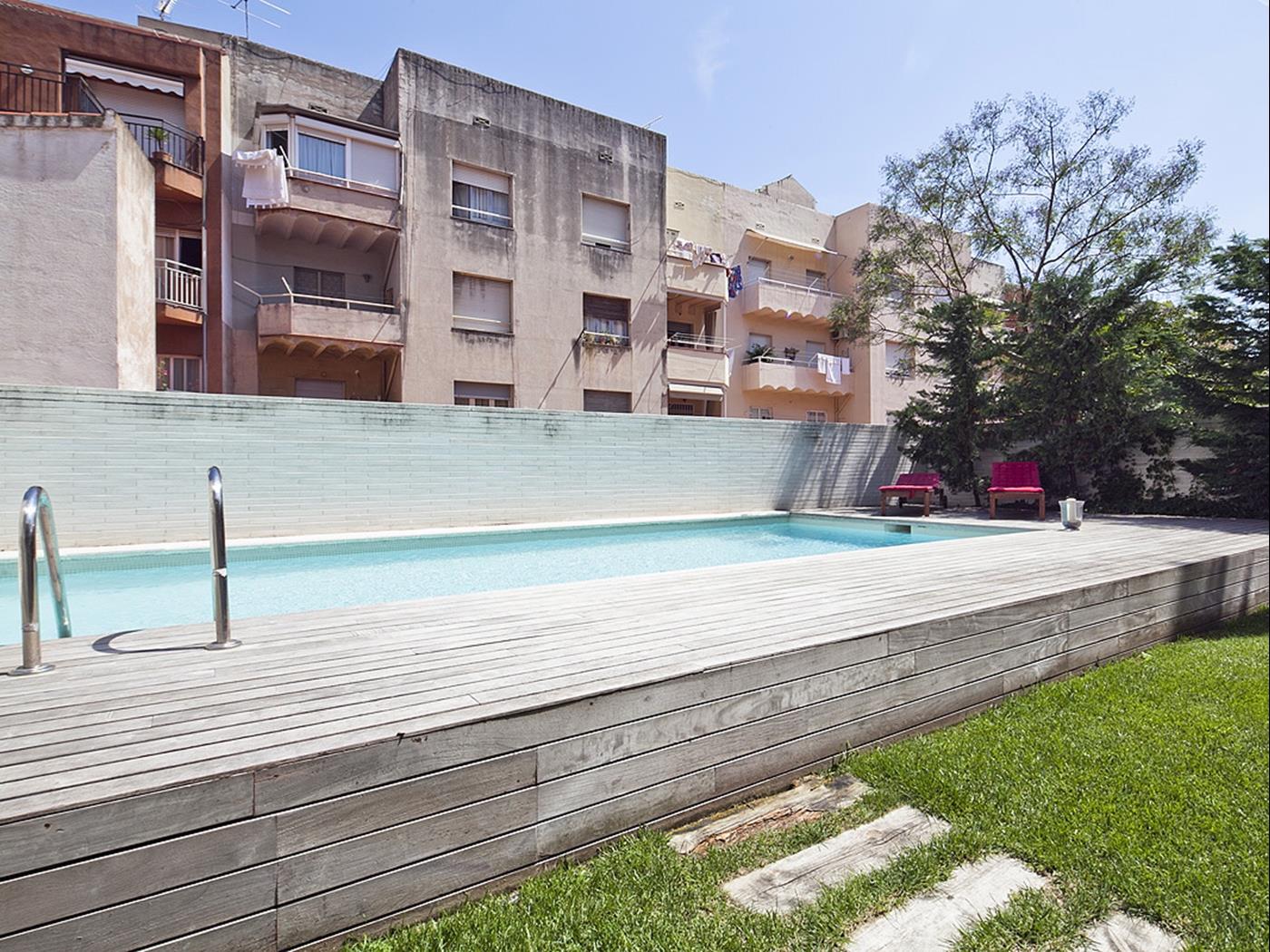 恩典区8人带露台和泳池的阁楼 - My Space Barcelona 公寓