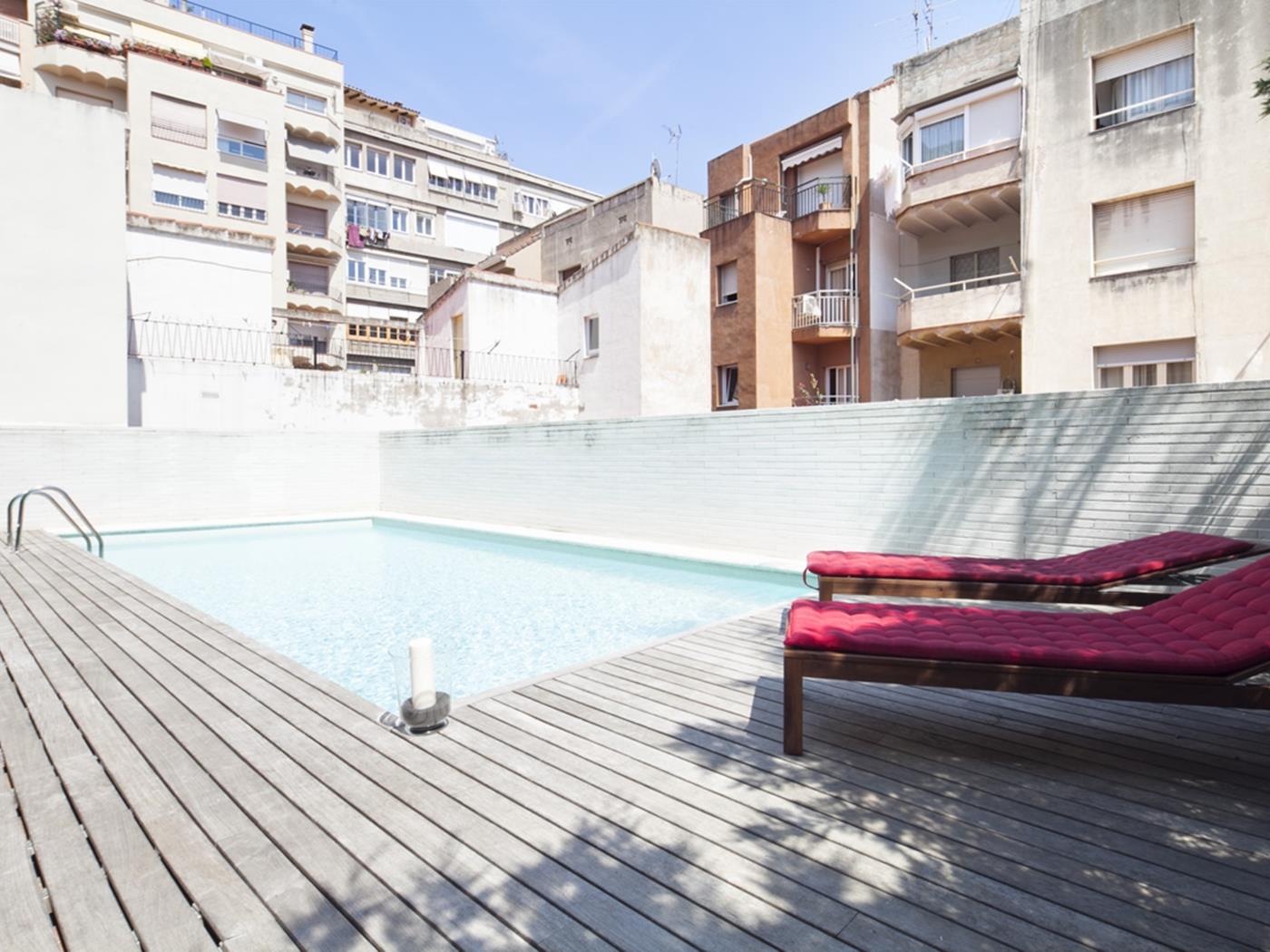 恩典区8人阁楼带露台和泳池 - My Space Barcelona 公寓