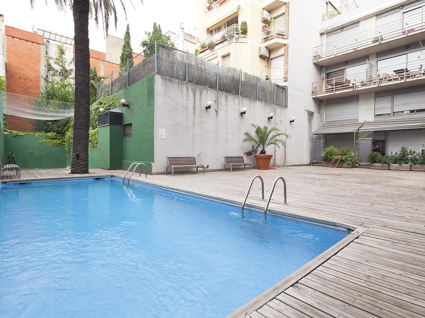 租赁巴塞罗那带泳池的复式公寓 - My Space Barcelona 公寓