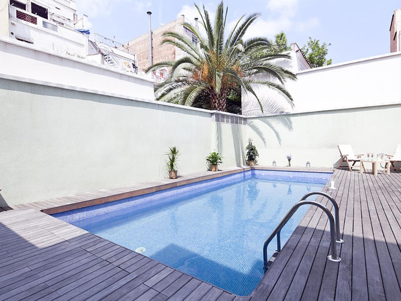 恩典区带泳池和露台的公寓 - My Space Barcelona 公寓
