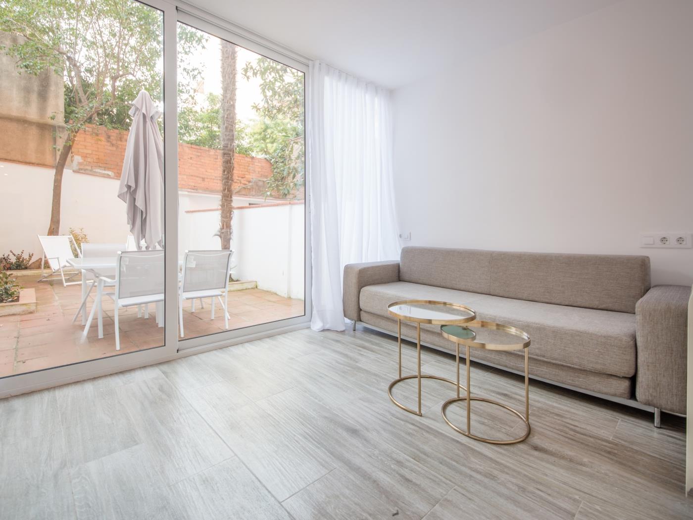 带私人阳台的公寓，带家具和设备，可按月出租。 - My Space Barcelona 公寓