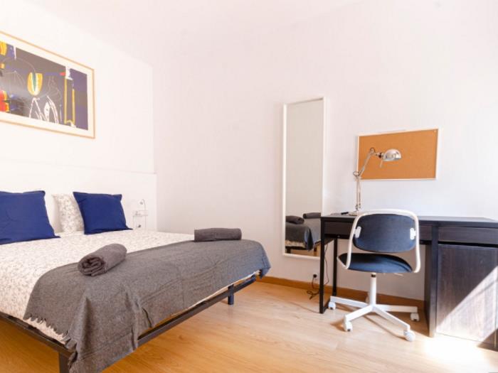 舒适的双人房，在Hospitalet有家具 - My Space Barcelona 公寓