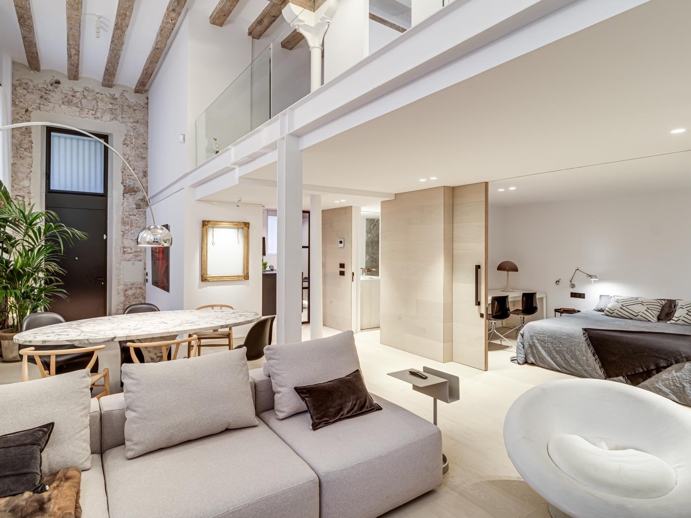 位于巴塞罗那格拉西亚区的新装修月租阁楼 - My Space Barcelona 公寓