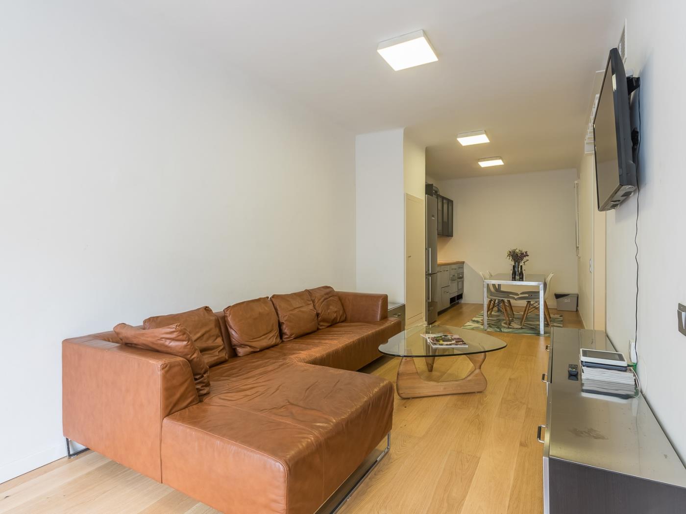 位于上城区的全新两房单位供临时出租 - My Space Barcelona 公寓