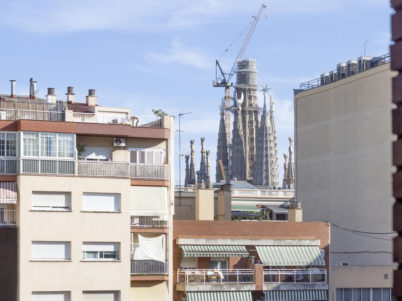 俯瞰圣家堂的明亮公寓 - My Space Barcelona 公寓